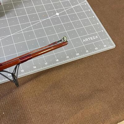 #312 (2)  Vintage Fishing Poles, Hand Made 