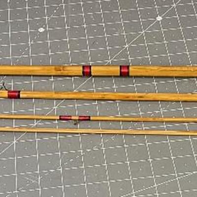 #314 JM Carter Bamboo Fly Rod With Extra Tip