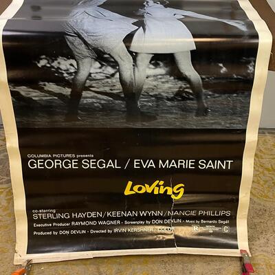#346 1970 Movie Poster LOVING 