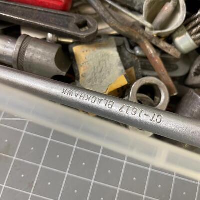 #350 Tub full of Mechanics Tools: Sockets, Clamps, Plyers, Wrenches