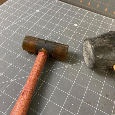 #353 (2) Mallets: 1 Rubber and 1 hard plastic