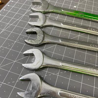 #355 Cen-Tec Combination End Wrenches 15/16 to 1-1/4 Size