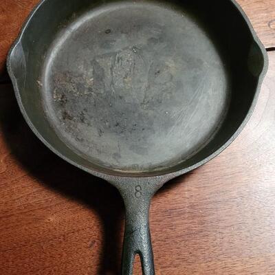 Lot 177: (2) Cast Iron Skillets - Lodge & 10.5"