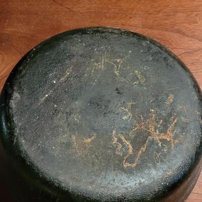 Lot 181: (2) Cast Iron Skillets - Both made in the USA - one marked #8 