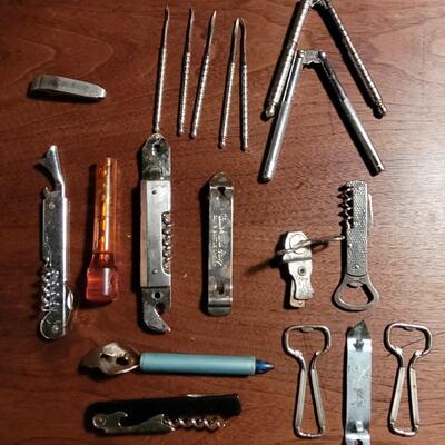 Lot 183: Bottle Openers and Nut Crackers & Picks