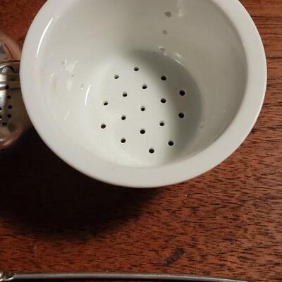 Lot 184: Tea Strainers 