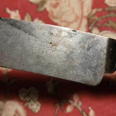 Lot 189: Horn & Sterling Carving Knife