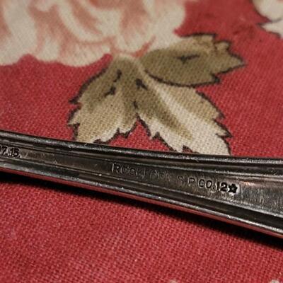 Lot 193: (4) Monogrammed Spoons