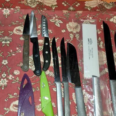 Lot 194: Large Kitchen Knife Lot