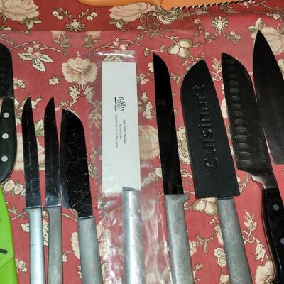 Lot 194: Large Kitchen Knife Lot