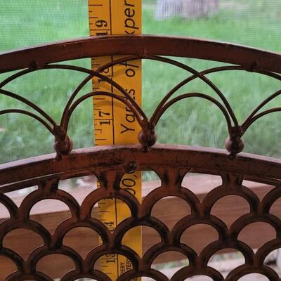 Lot 203: Metal Magazine Stand