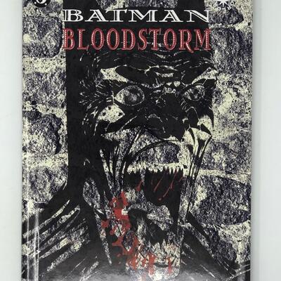 DC, Batman BLOODSTORM, hardcover w dustcover
