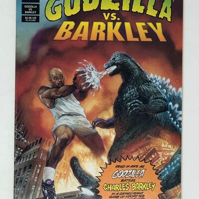 DC, Godzilla vs Barkley, Dark Horse