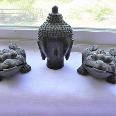 LOT  144    ASIAN IRON ITEMS