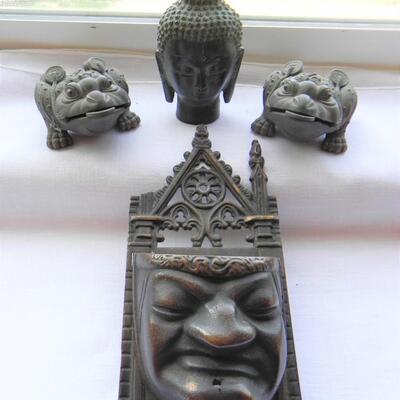 LOT  144    ASIAN IRON ITEMS