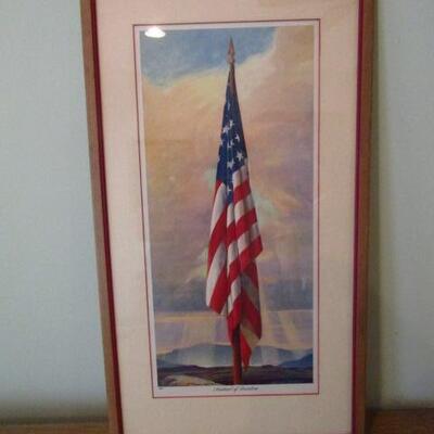 'Sentinel of Freedom' Framed Print- Approx 15