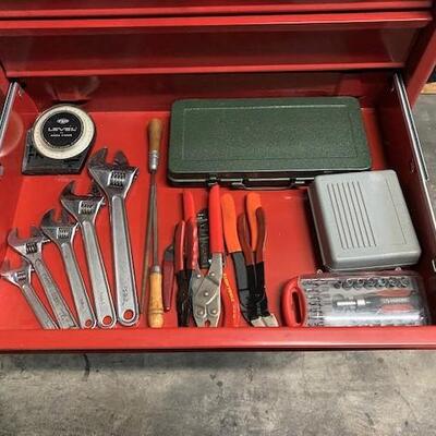 LOT#P25: Husky Tool Chest with Contents