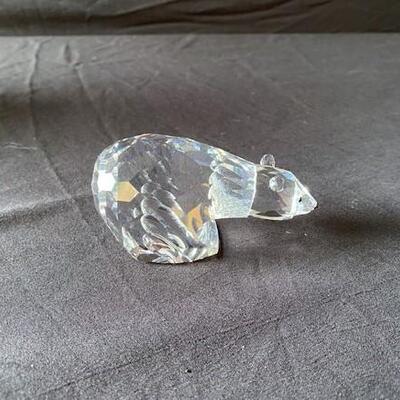 LOT#L27: Swarovski Crystal Bear