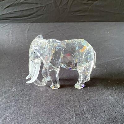 LOT#L31: Swarovski Crystal Elephant