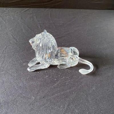 LOT#L34: Swarovski Crystal Lion