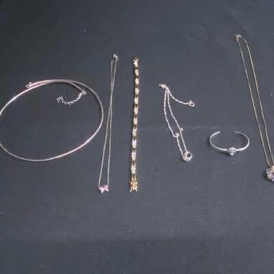 LOT#D72: Assorted Six-Piece Sterling Silver Lot [14.31g]