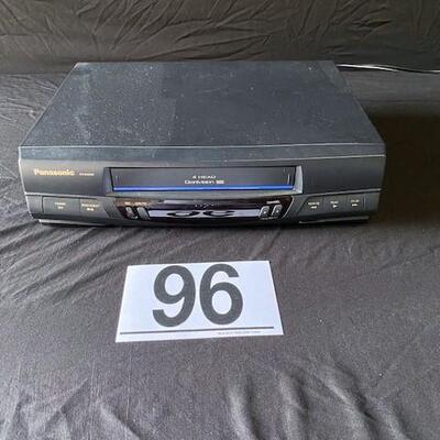 LOT#C96: Panasonic 4-Head VCR