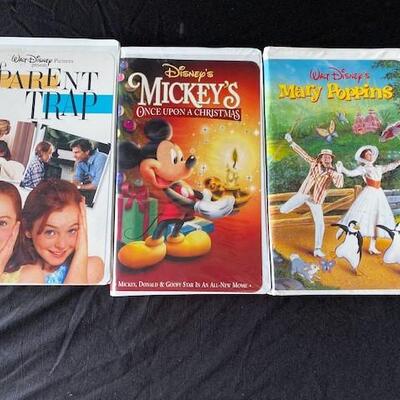 LOT#C98: Disney VHS Tape Lot #2