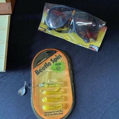 LOT#P100: Plano Tackle Box with Assorted Lures