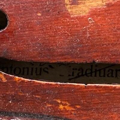 LOT#F115: Antonio Stradivarius Violin