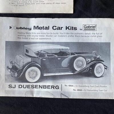 LOT#T130: NOS Hubley Model SJ Duesenberg 