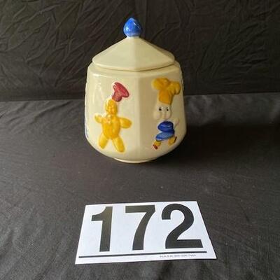 LOT#K172: Vintage Cookie Jar