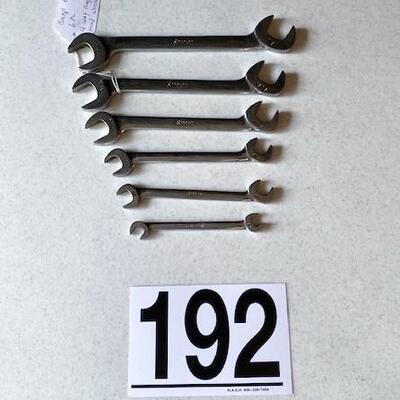 LOT#W192: Snap-On 6 Piece 4-Way Angle Head Wrench Set