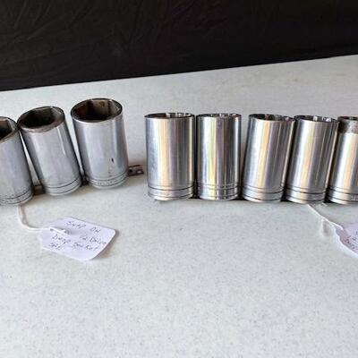 LOT#W204: Snap-On 15 Pieces 1/2