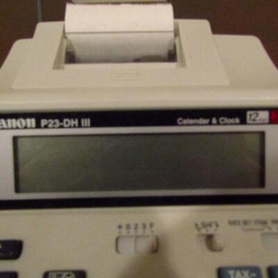Canon P23-DH III Calculator 