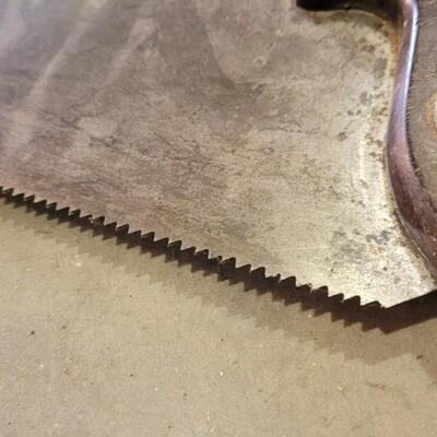 Lot 215: (2) Vintage DISTON Hand Saws
