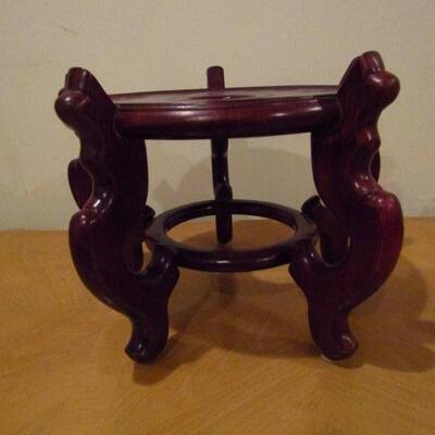 Rosewood Jardiniere  Stand- Approx 16 1/2