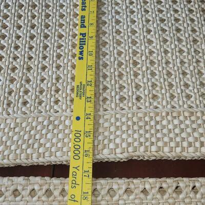 Lot 231: (2) Wicker Mats