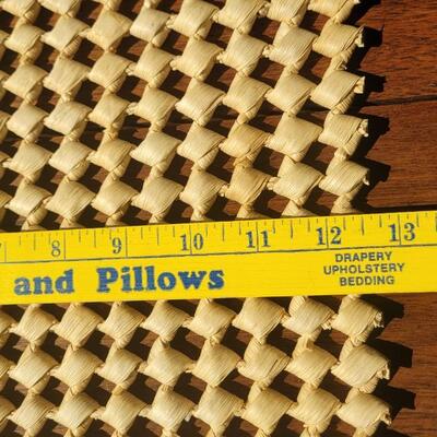 Lot 232: (6) Woven Rattan Placemats 