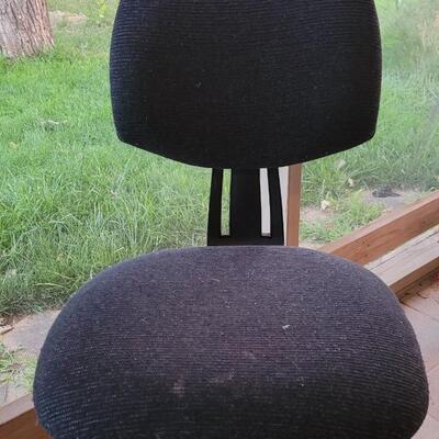 Lot 236: Black Office Chair