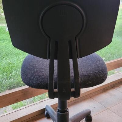 Lot 236: Black Office Chair