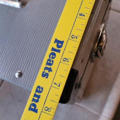 Lot 238: Vintage File Box Silver/Gray/Black 