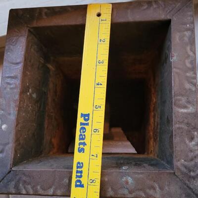 Lot 240: (2) Metal Planters
