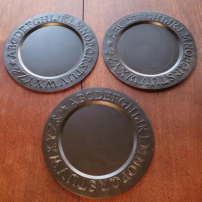 Lot 243: (3) Alphabet Chargers 