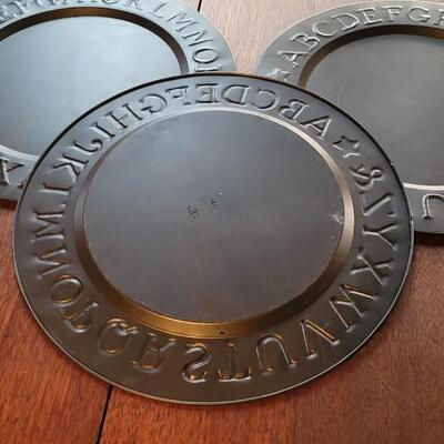 Lot 243: (3) Alphabet Chargers 