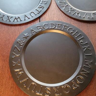 Lot 243: (3) Alphabet Chargers 