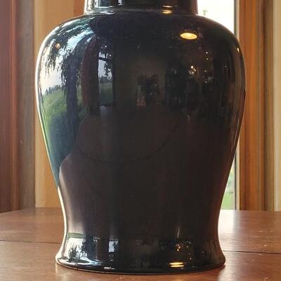 Lot 245: hyalyn Dark Blue Vase