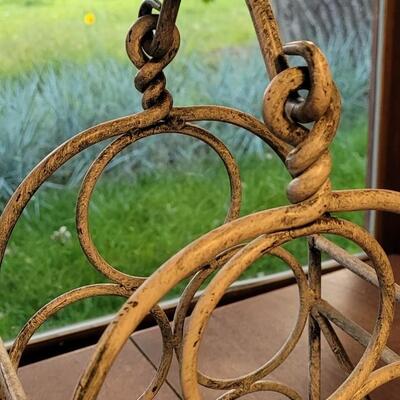 Lot 248: Heavy Metal Wine Rack