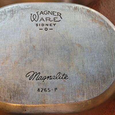 Lot 249: Vintage Wagner Ware Magnalite 4265-P, 4263 & 4269