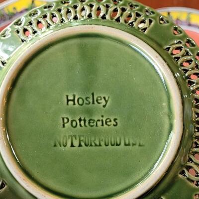 Lot 250: (2) Royal Winton Plates and a Hosley Potteries Plate 