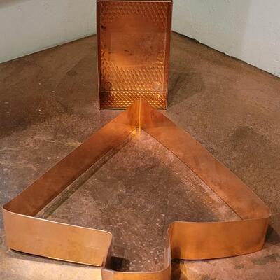 Lot 258: Copper Tin and Cake Mold
